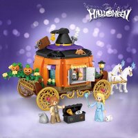LOZ MINI BRICKS 1134 Halloween Kürbis Kutsche