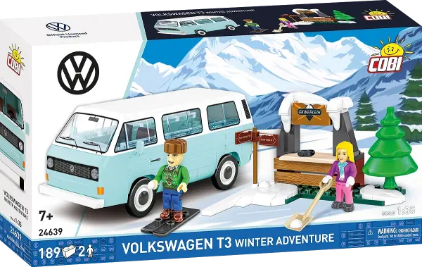 COBI 24639 Volkswagen T3 Winter Adventure