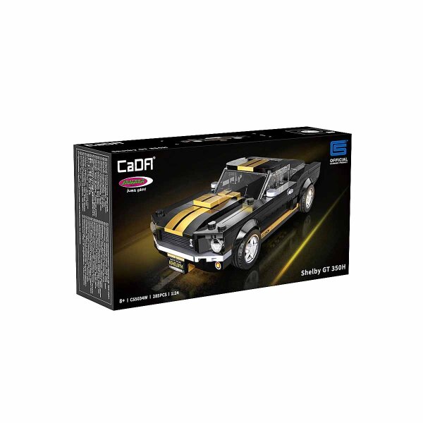 CaDA C55034W Shelby GT 350 H 1:24 schwarz Bricks