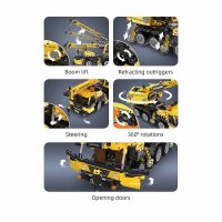 CaDA C65005W Mobilkran 1:27 Bricks