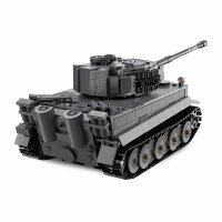 CaDA C61071W Panzer Tiger 1:35 grau 2,4GHz Bricks