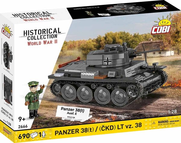 COBI 2666 Panzer 38(t) / (ČKD) LT vz.38