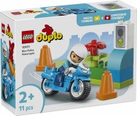 DUPLO® 10471 Blaues Polizeimotorrad