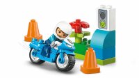 DUPLO® 10471 Blaues Polizeimotorrad