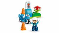 DUPLO® 10471 Blaues Polizeimotorrad