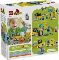 DUPLO® 10475 Baufahrzeuge – 3-in-1-Set