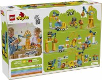 DUPLO® 10476 Baustelle mit Baufahrzeugen –...