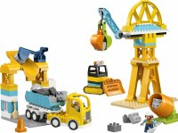 DUPLO® 10476 Baustelle mit Baufahrzeugen – 3-in-1-Set