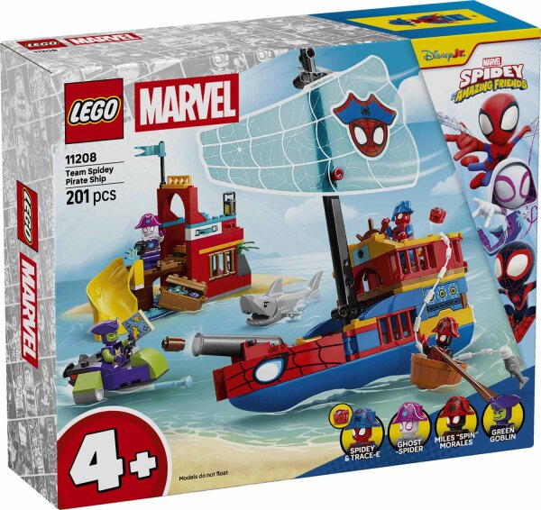 LEGO Marvel 11208 | Piratenschiff von Spideys Team