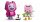 LEGO Gabbys Dollhouse 11215 Gabbys Katzenfreunde aus LEGO Steinen