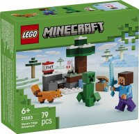 LEGO Minecraft 21583 Steves Abenteuer in der Taiga