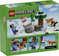 LEGO Minecraft 21583 Steves Abenteuer in der Taiga
