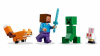 LEGO Minecraft 21583 Steves Abenteuer in der Taiga