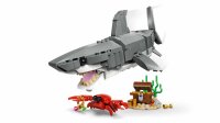 LEGO Creator 31381 Wilder Hai mit Schatztruhe