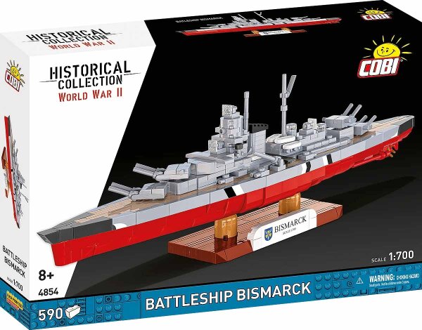 COBI 4854 Battleship Bismarck 1:700