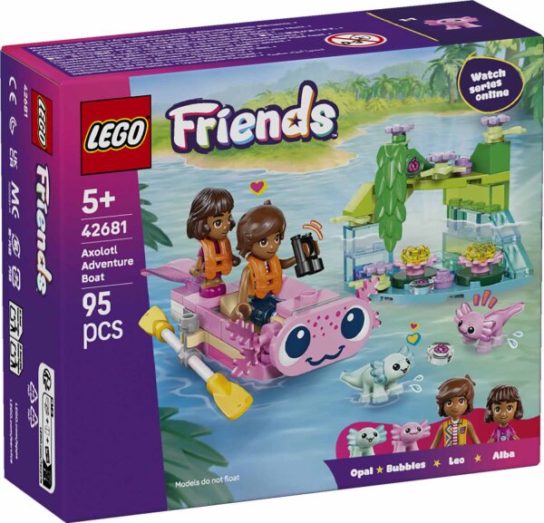 LEGO Friends 42681 Axolotl-Abenteuerboot