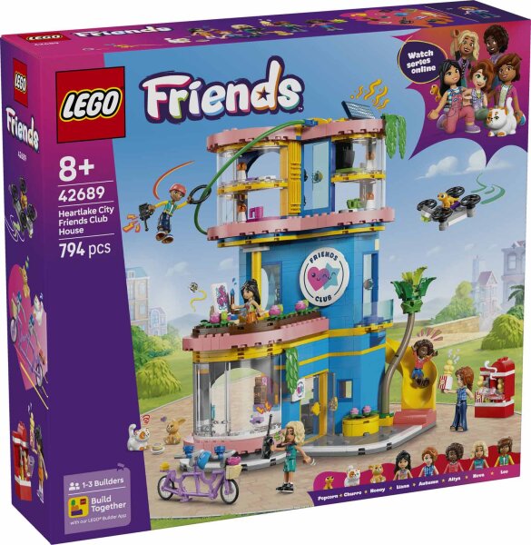 LEGO Friends 42689 Heartlake City Clubhaus der Freunde