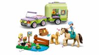 LEGO Friends 42695 Pferd und Fohlen mit Pferdeanhänger