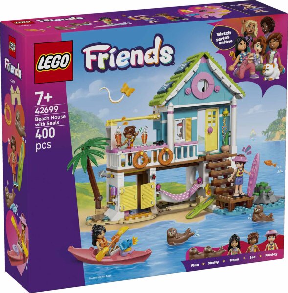 LEGO Friends 42699 Strandhaus mit Robben