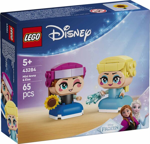 LEGO Disney 43284 Die Mini-Prinzessinnen Anna und Elsa