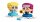 LEGO Disney 43284 Die Mini-Prinzessinnen Anna und Elsa