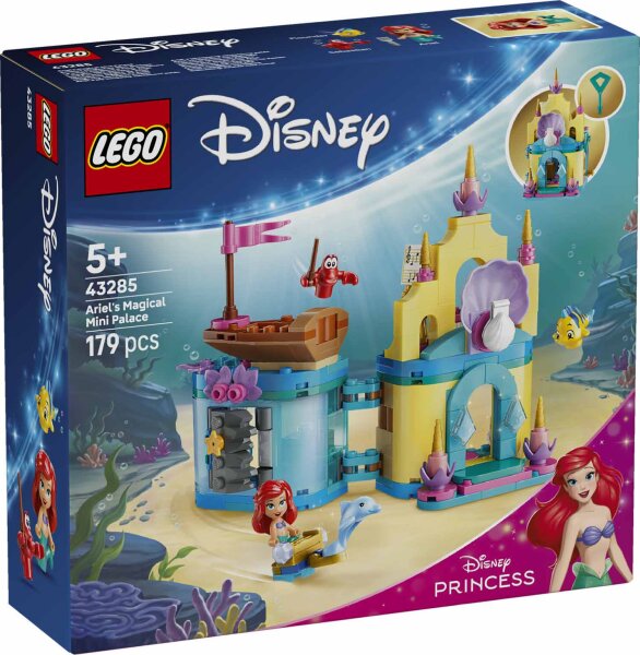 LEGO Disney 43285 Arielles Magisches Mini-Schloss
