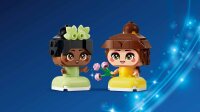 LEGO Disney 43291 Die Mini-Prinzessinnen Belle und Tiana mit ihrem Schloss