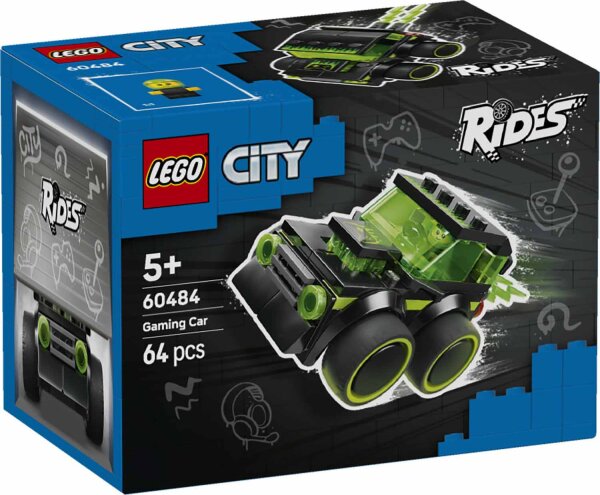 LEGO City 60484 Coole Flitzer – Gaming-Rennauto