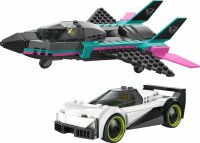 LEGO City 60489 Düsenflieger vs. Rennauto