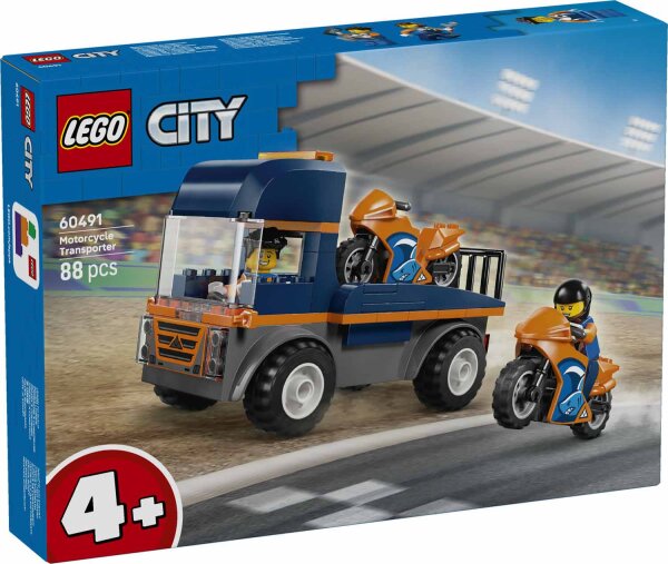 LEGO City 60491 Motorradtransporter