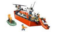 LEGO City 60504 Rettungsboot der Küstenwache mit Hubschrauber