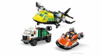 LEGO City 60505 Kombinationsset mit Flugzeug, Wartungsfahrzeug und Luftkissenboot