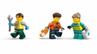 LEGO City 60505 Kombinationsset mit Flugzeug, Wartungsfahrzeug und Luftkissenboot