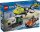 LEGO City 60505 Kombinationsset mit Flugzeug, Wartungsfahrzeug und Luftkissenboot