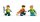 LEGO City 60505 Kombinationsset mit Flugzeug, Wartungsfahrzeug und Luftkissenboot