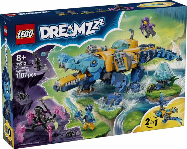 LEGO® DREAMZzz 71512 Krokodil-U-Boot