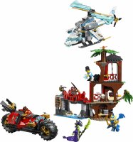 LEGO® NINJAGO 71857 Showdown am Baumhaus mit dem Ninja-Bike
