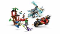 LEGO® NINJAGO 71857 Showdown am Baumhaus mit dem Ninja-Bike