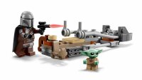 LEGO Star Wars 75436 Der Mandalorianer und Grogu auf ihrem Speeder Bike™