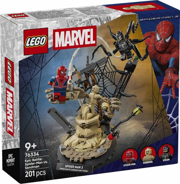 LEGO Marvel 76334 Großer Showdown: Spider-Man vs. Sandman