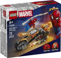LEGO Marvel 76335 Spider-Man vs. Ghost Rider auf seinem...
