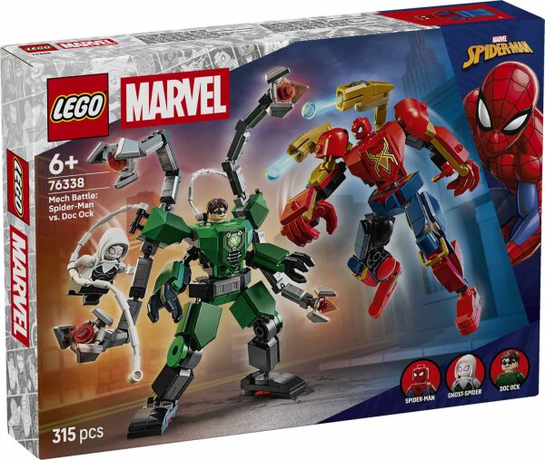 LEGO Marvel 76338 Mech-Duell: Spider-Man vs. Doc Ock