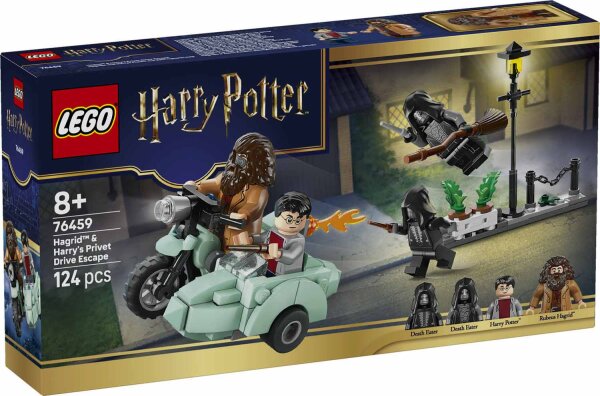 LEGO Harry Potter 76459 Hagrids und Harrys Flucht aus dem Ligusterweg