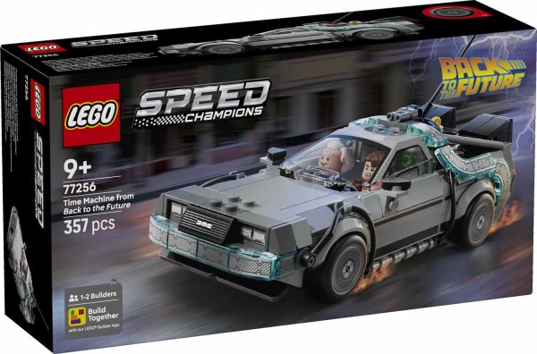 LEGO Speed Champions 77256 Zeitmaschine aus Zurück in die Zukunft
