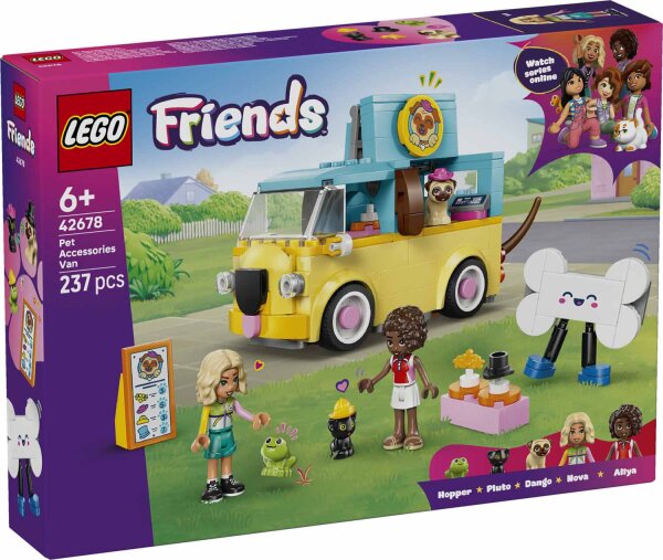 LEGO Friends 42678 Haustierzubehör-Van