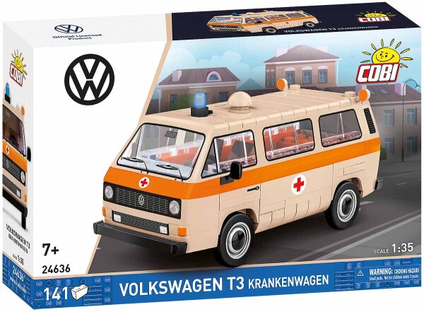 COBI 24636 Volkswagen T3 Krankenwagen