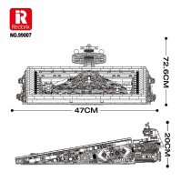 Reobrix 99007 Star Revenge Spacecraft Battle