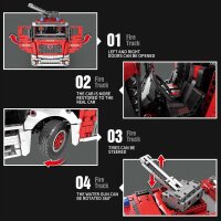Reobrix 22008 Fire Engine Truck