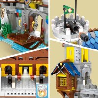 Reobrix 66006 European Century Golden Lion Castle