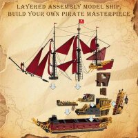 Reobrix 66049 Revenge Sailing Ship